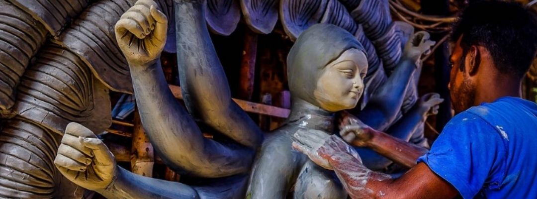 Mortals Create Gods At Kumartuli