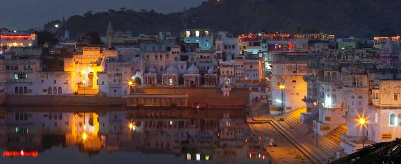 Pushkar town of Temples-Essence Tour of India