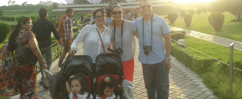 Lotus Temple Visit-Family tour of Delhi