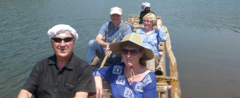 Bamboo rafting-South India Tours Packages